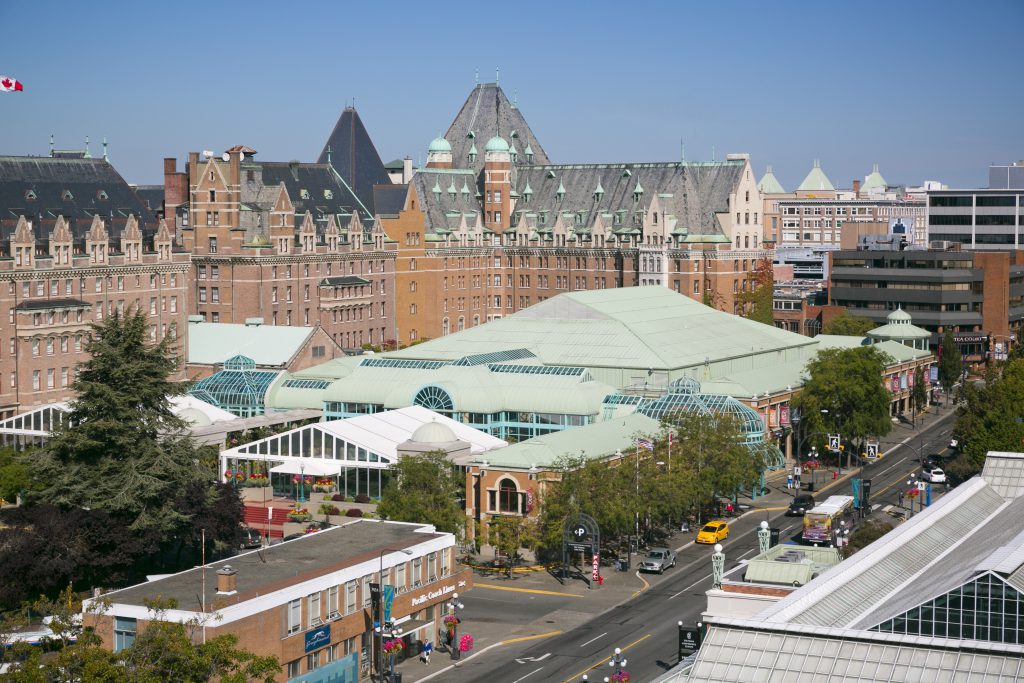 Victoria Conference Centre Aerial View